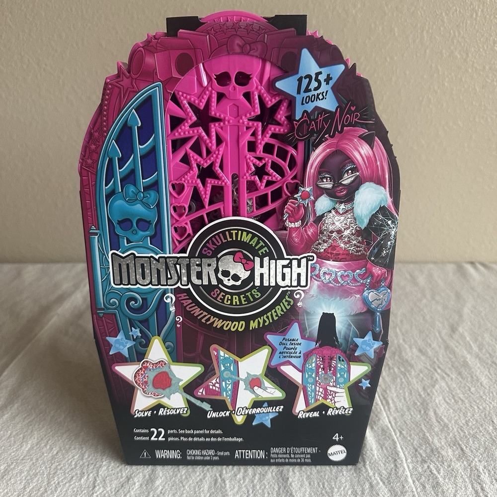 Monster High Skulltimate Secrets Hauntlywood Mysteries Catty‎ Noir Doll New Toy